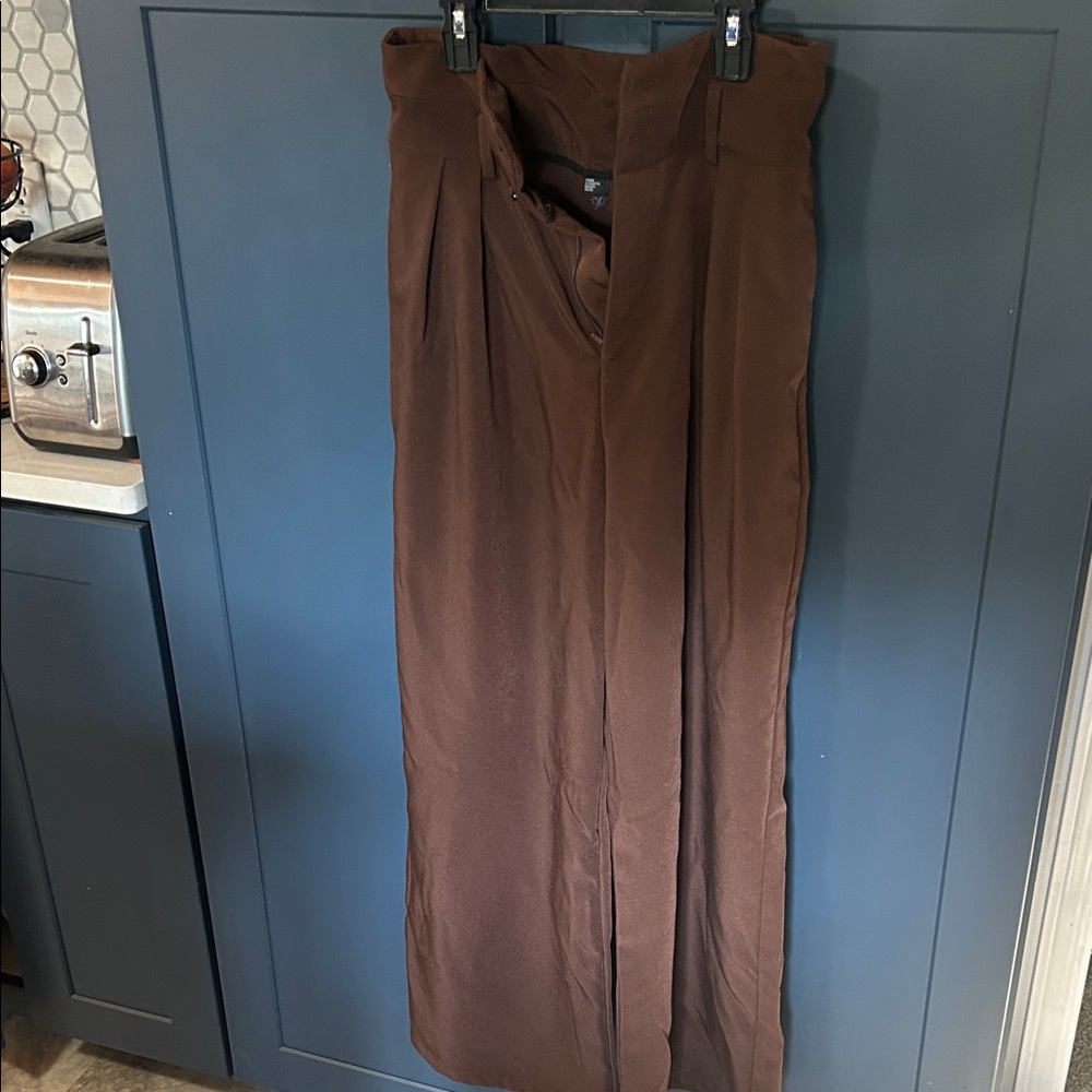 Brown women’s dress pants